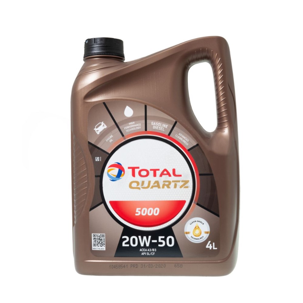 Engine Oil Total Quartz 5000 20W-50 SL